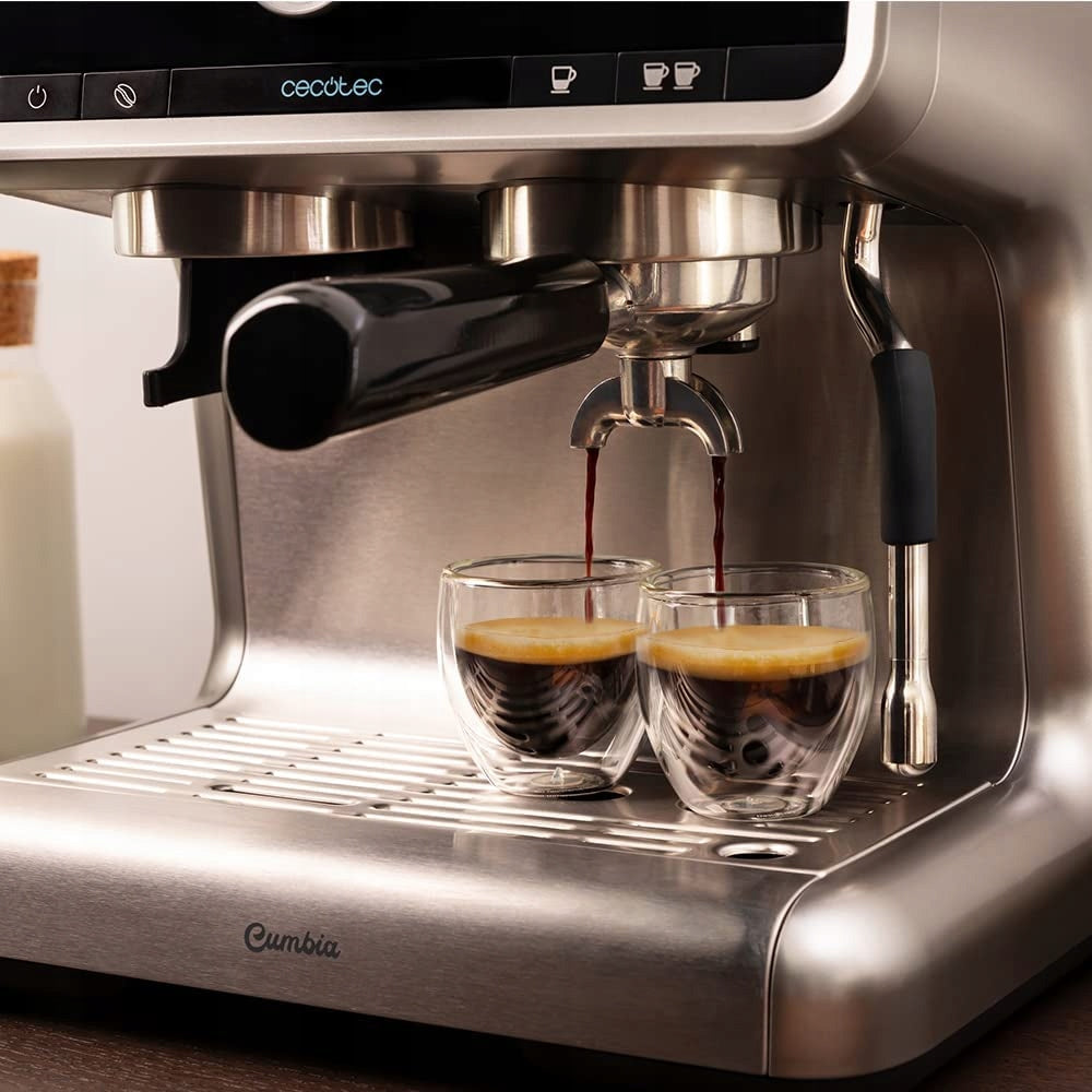 Coffee Maker CECOTEC 01589 20 Bar 1550W Built-in 30 Degree Grinder Model 01589