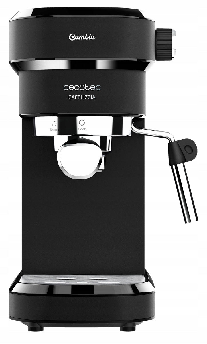 Coffee Maker with Milk Foamer Cecotec Cafelizzia 790 Black