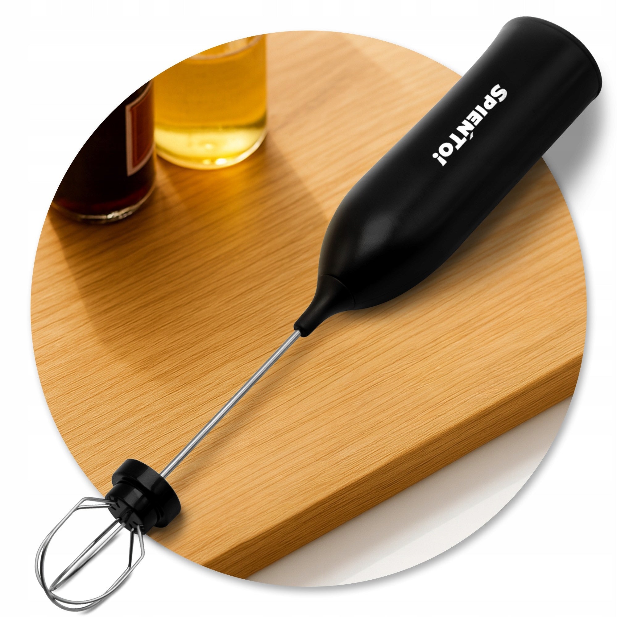Coffee Milk Foamer Mini Electric Mixer Handheld Egg Beater Model SpieńTo!