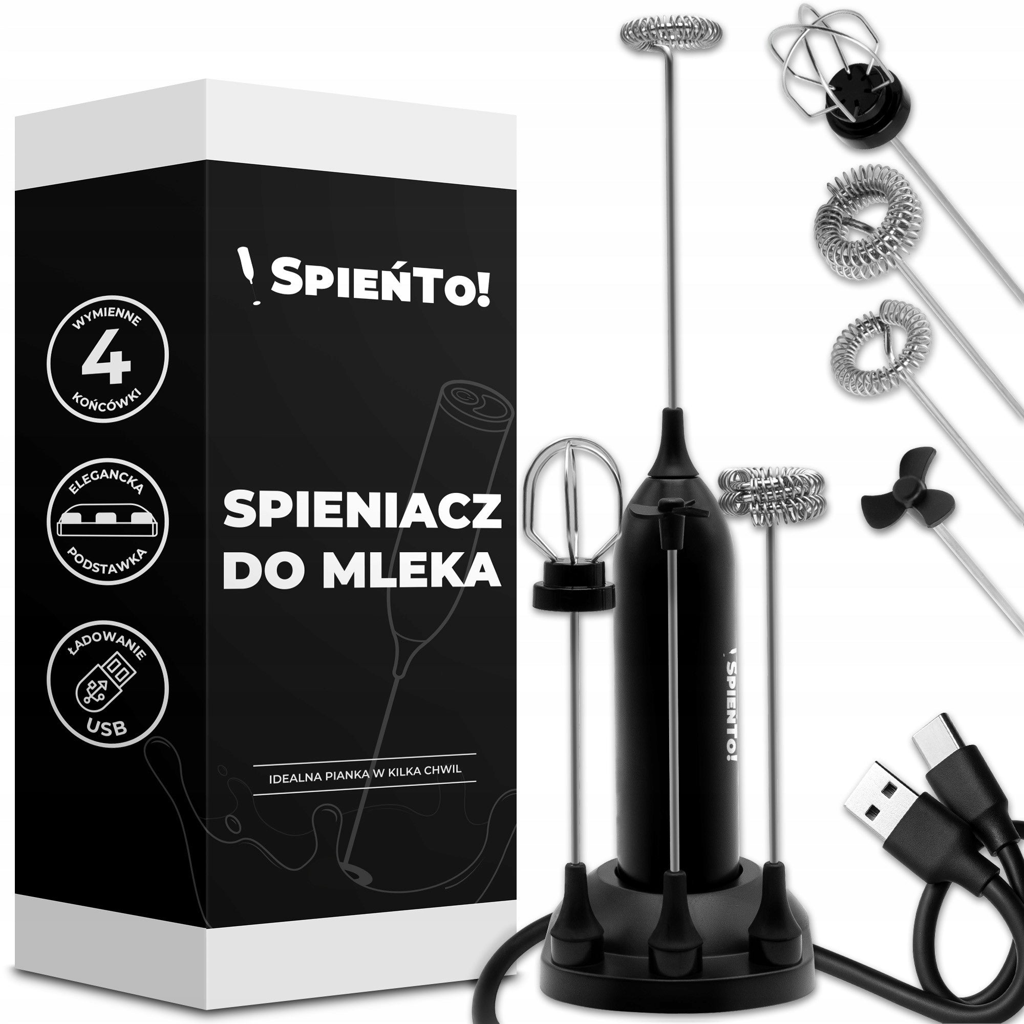 Coffee Milk Foamer Mini Electric Mixer Handheld Egg Beater