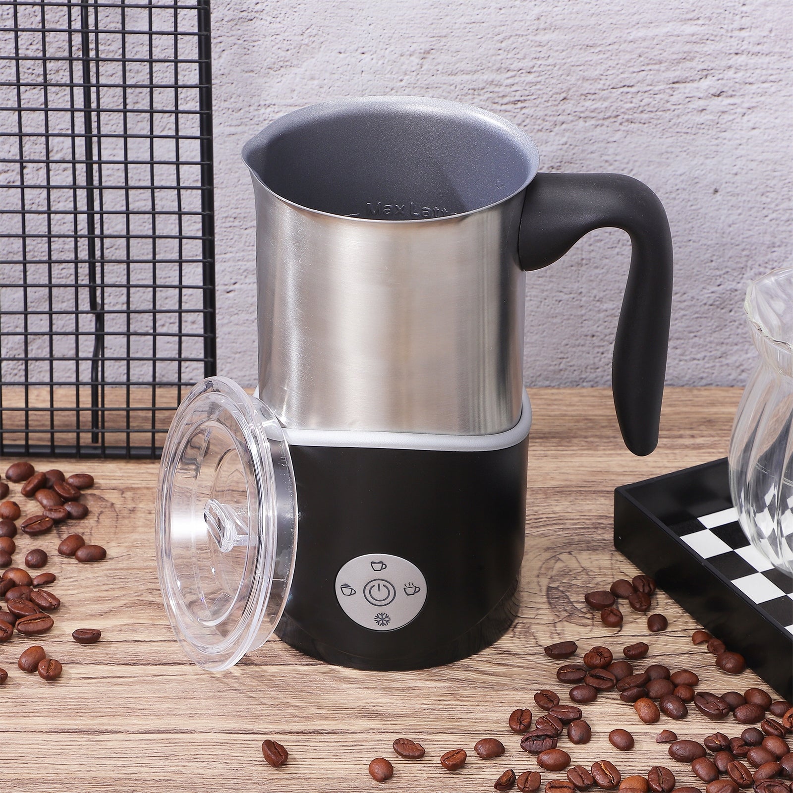 Coffee Milk frother Ruhhy 500W 4in1 LED Display BPA FREE Brand no brand