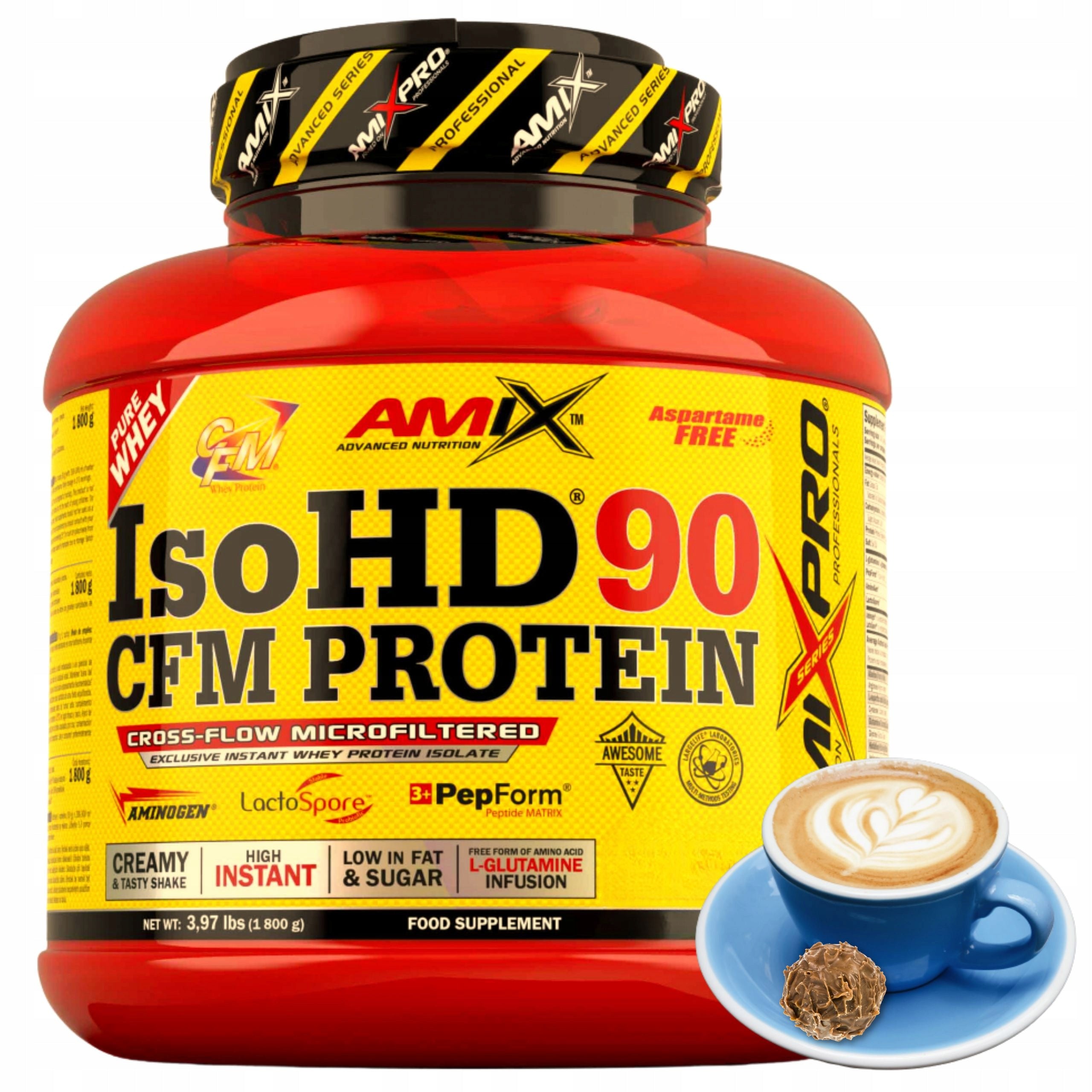 Coffee Protein Conditioner Isolate WPI Protein for Muscle Mass for Women