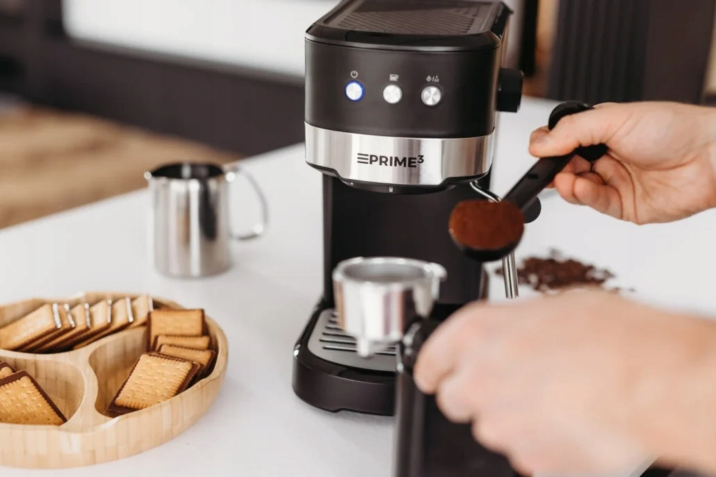 Coffee maker 15 bar 1100W frothing milk 1-2 espresso SCM31 PRIME3 EAN (GTIN) 5901750507113