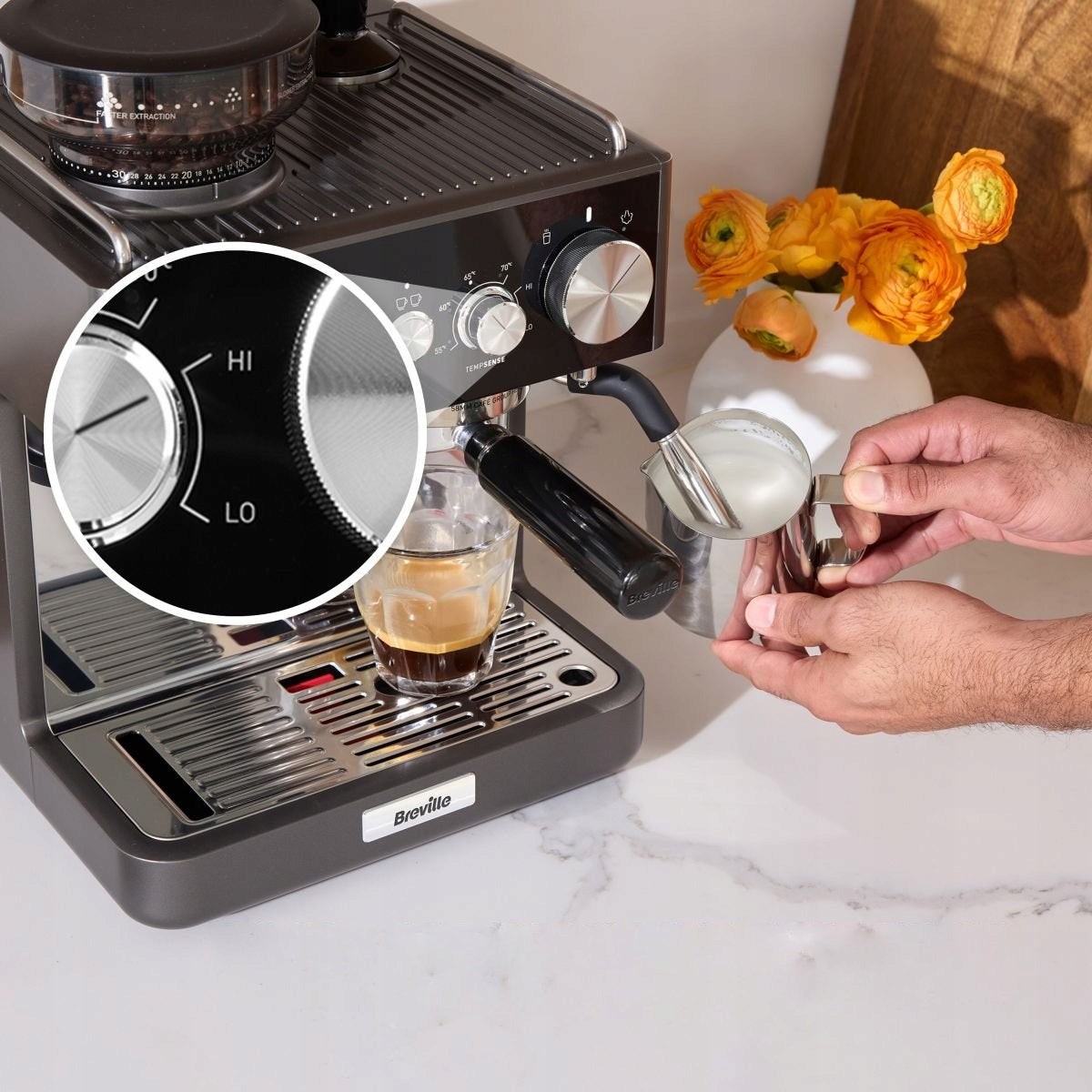 Coffee maker Breville Barista Sense VCF187X Manufacturer code Ekspres Breville Barista Sense VCF187X