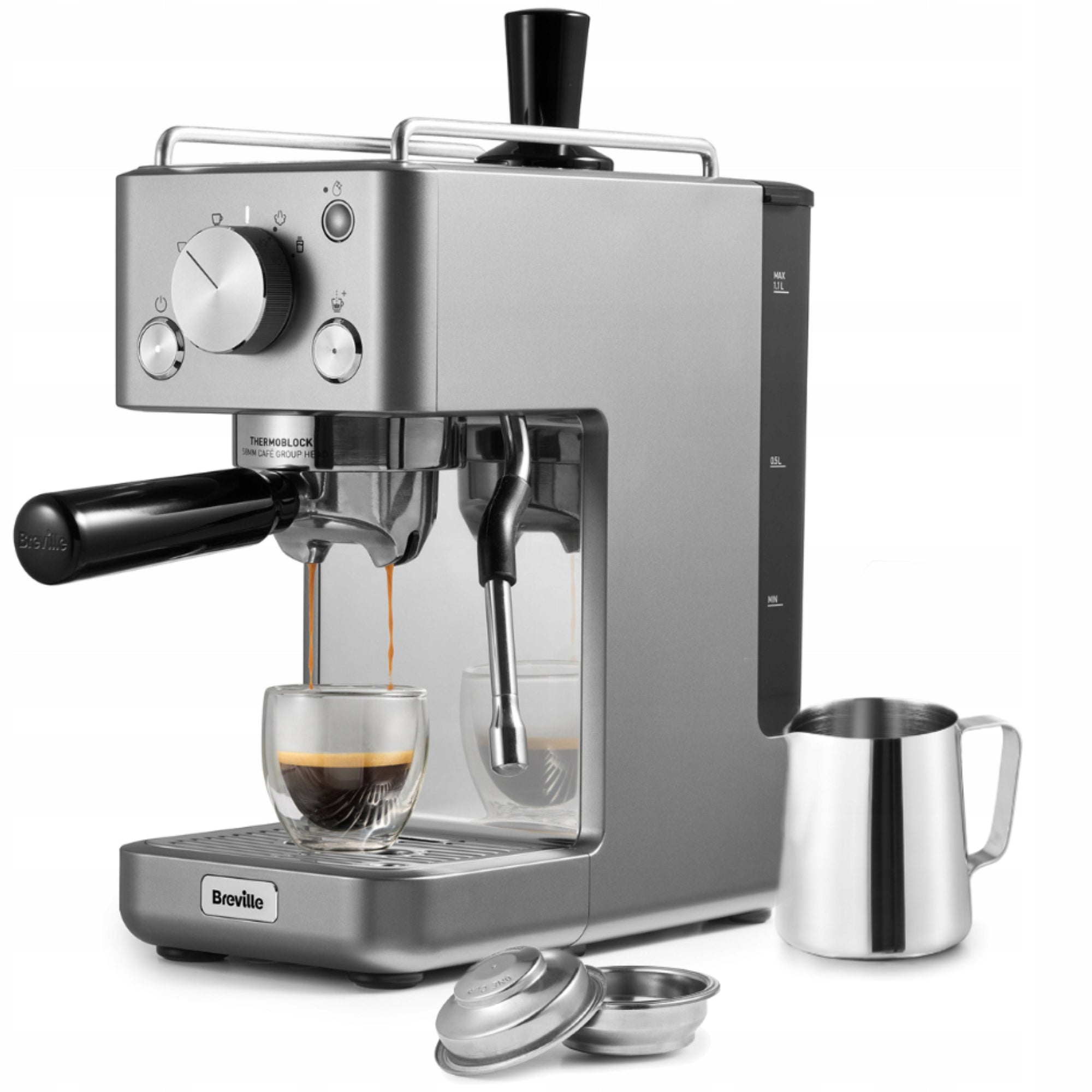 Coffee maker Breville Barista Slimline VCF185X Termoblock Packaging status original