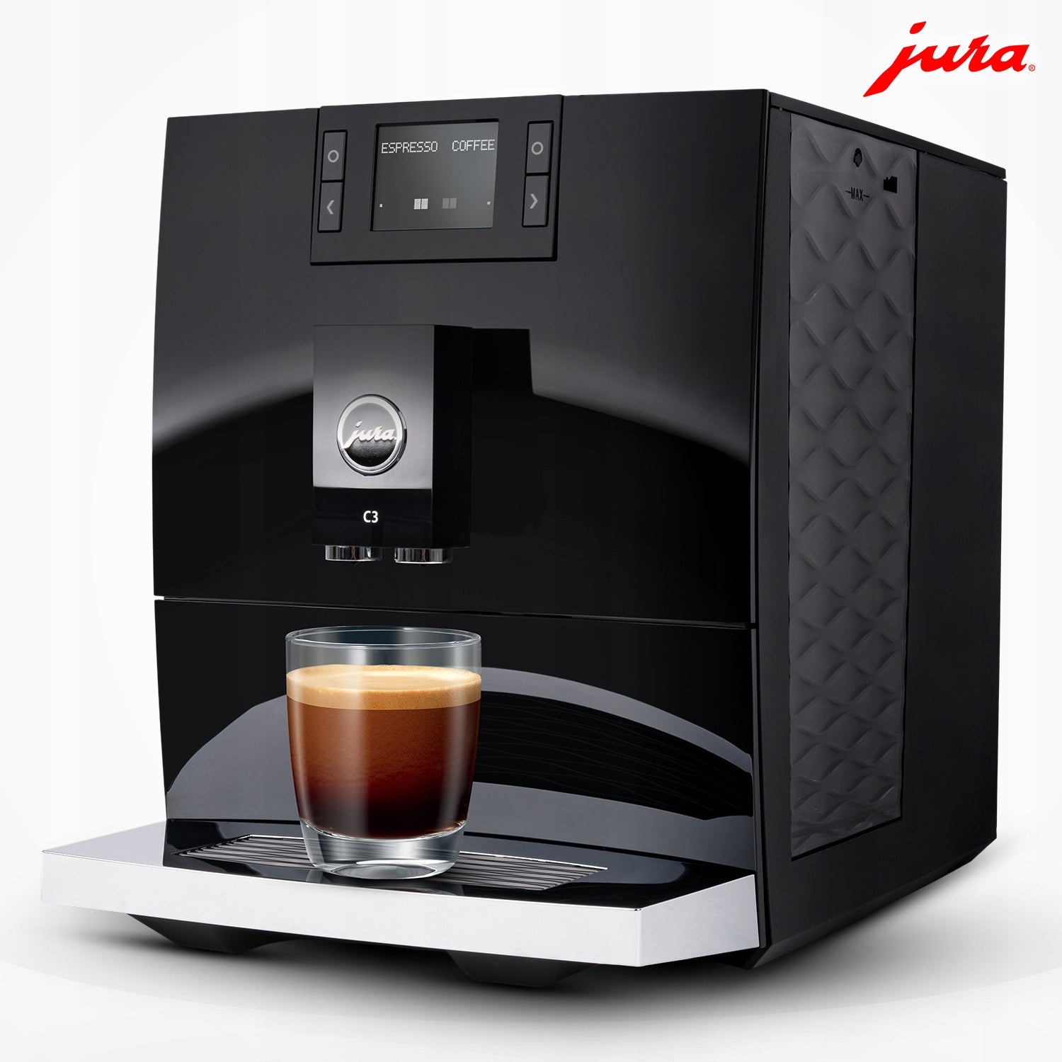 Coffee maker JURA C3 Black 1450 + MILK FROTHING DEVICE FREEBIE Brand Jura