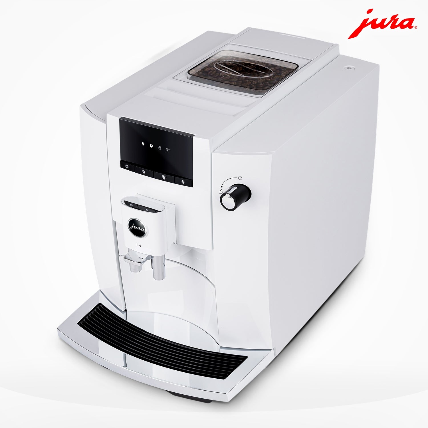Coffee maker Jura E4 (EA) White Automatic Pressure 15BAR 1450W Model E4