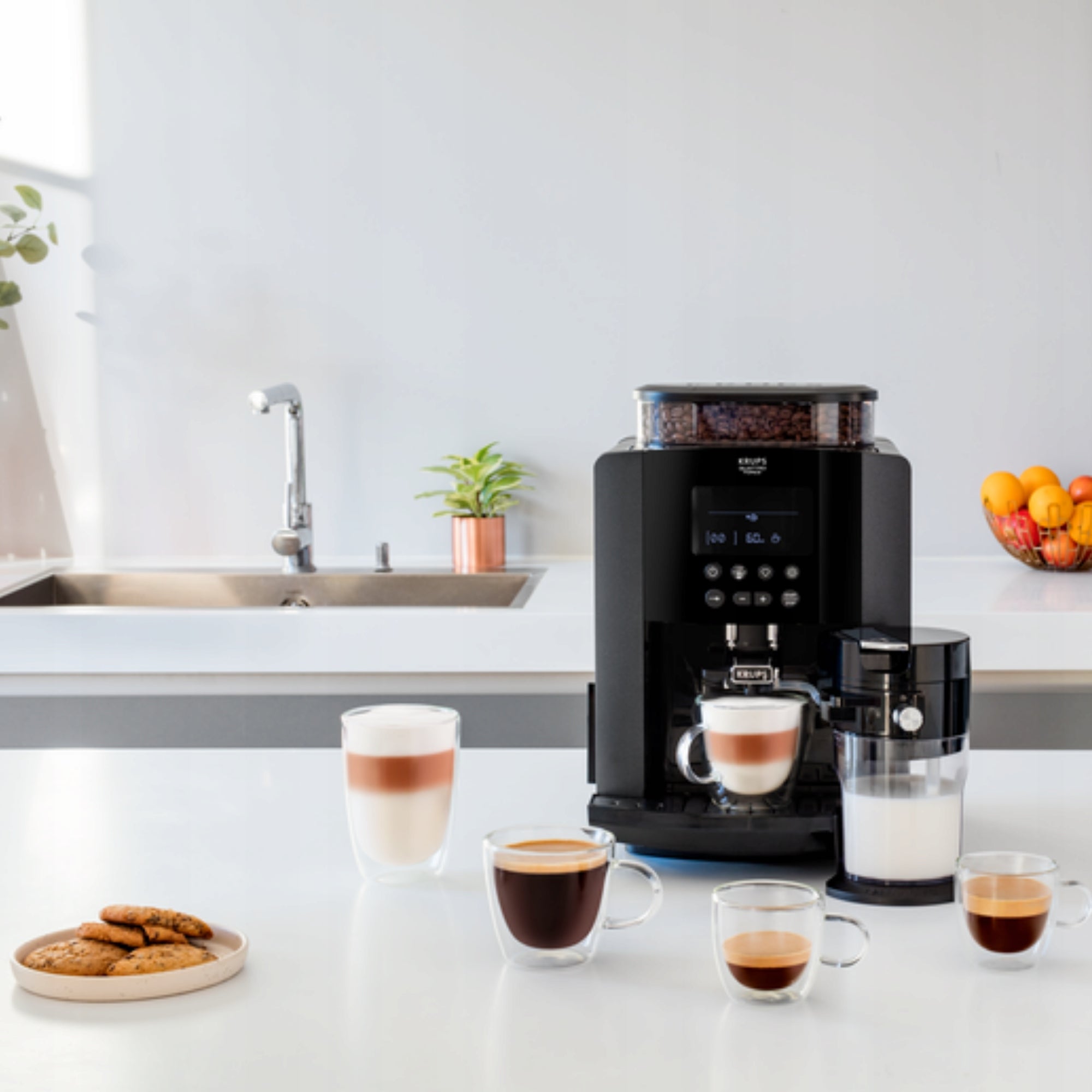 Coffee maker Krups Essential EA819N10 15 Bar Brand Krups