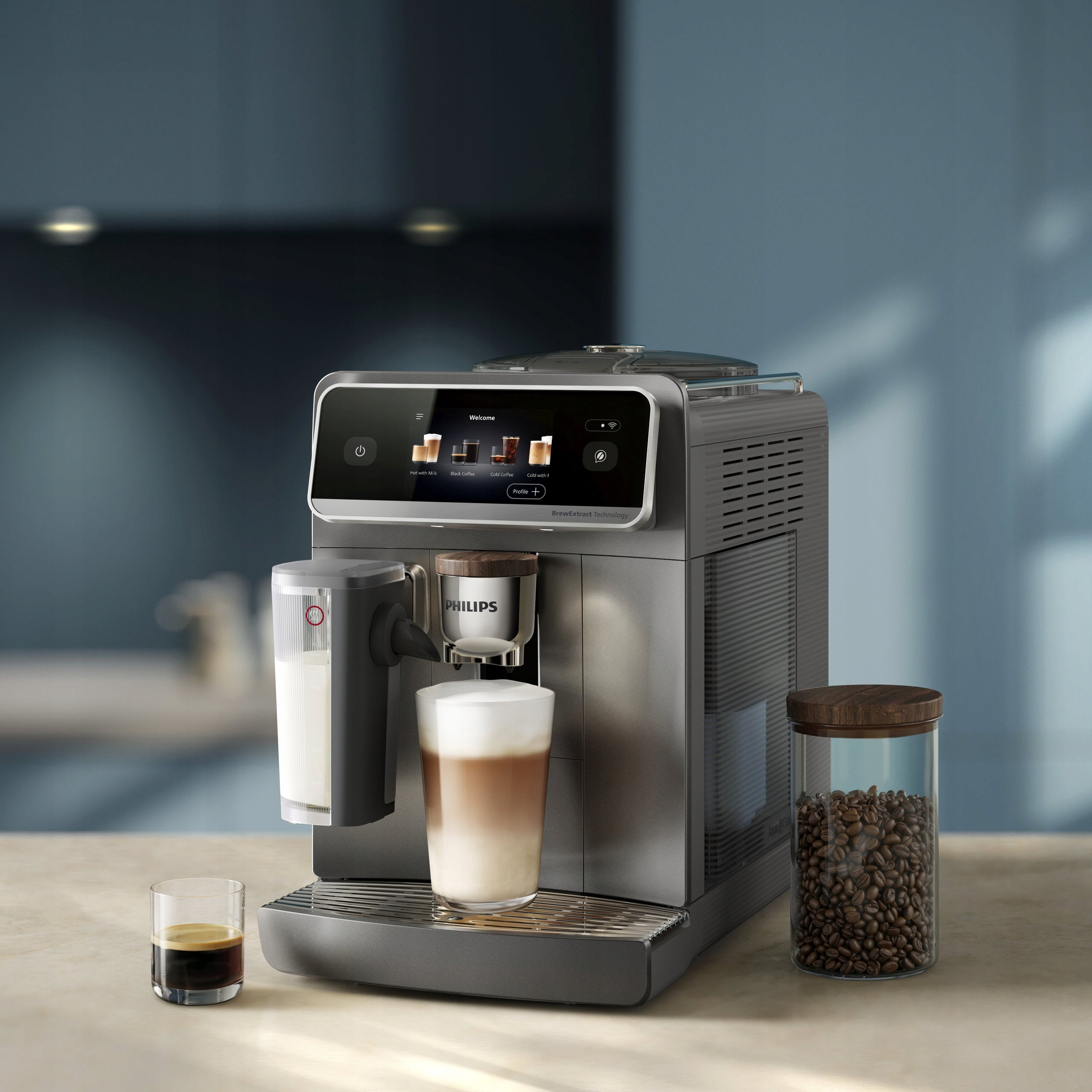Coffee maker Philips series 8000 Café Aromis LatteGo Pro EP8757/92 Brand Philips