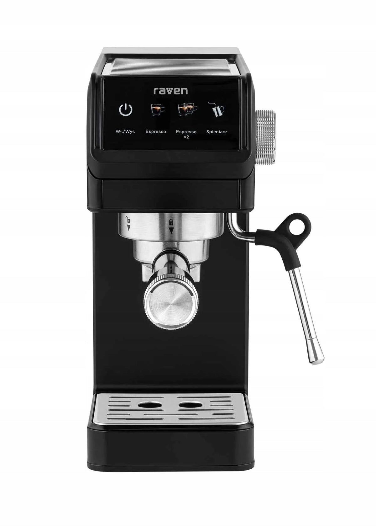 Coffee maker flask Display Raven EER006 1450W 1,2L 20Bar Foamer Manufacturer code EER006
