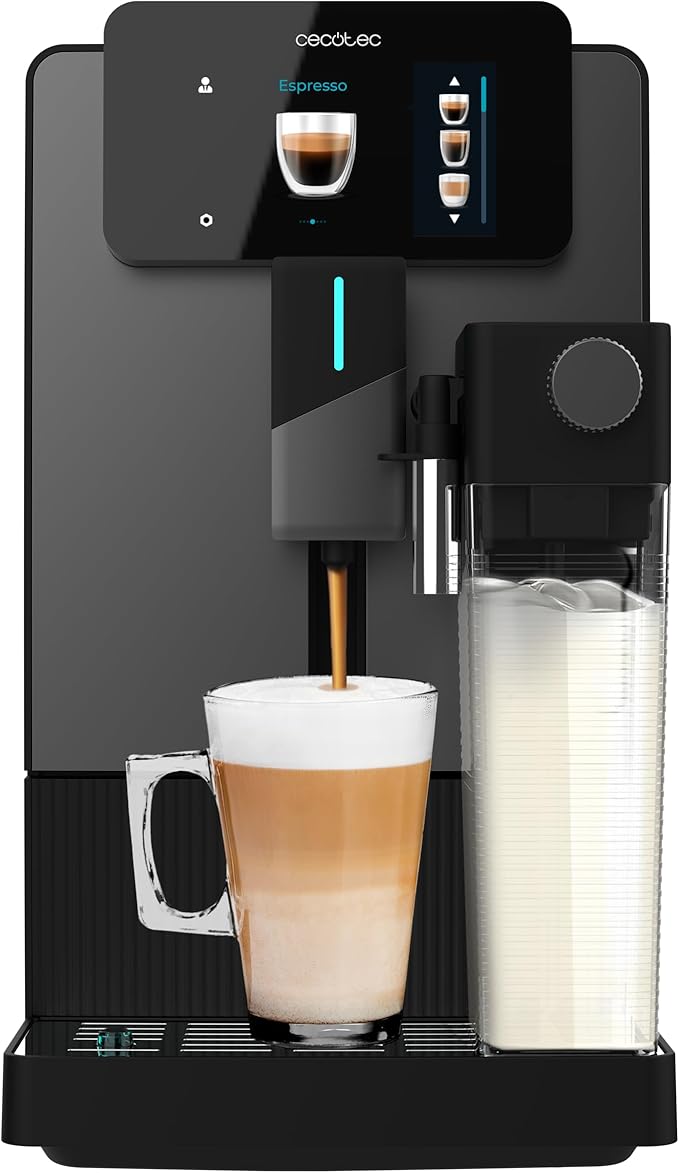 Coffee maker with grinder Cecotec Cremmaet Latte Touch milk frother