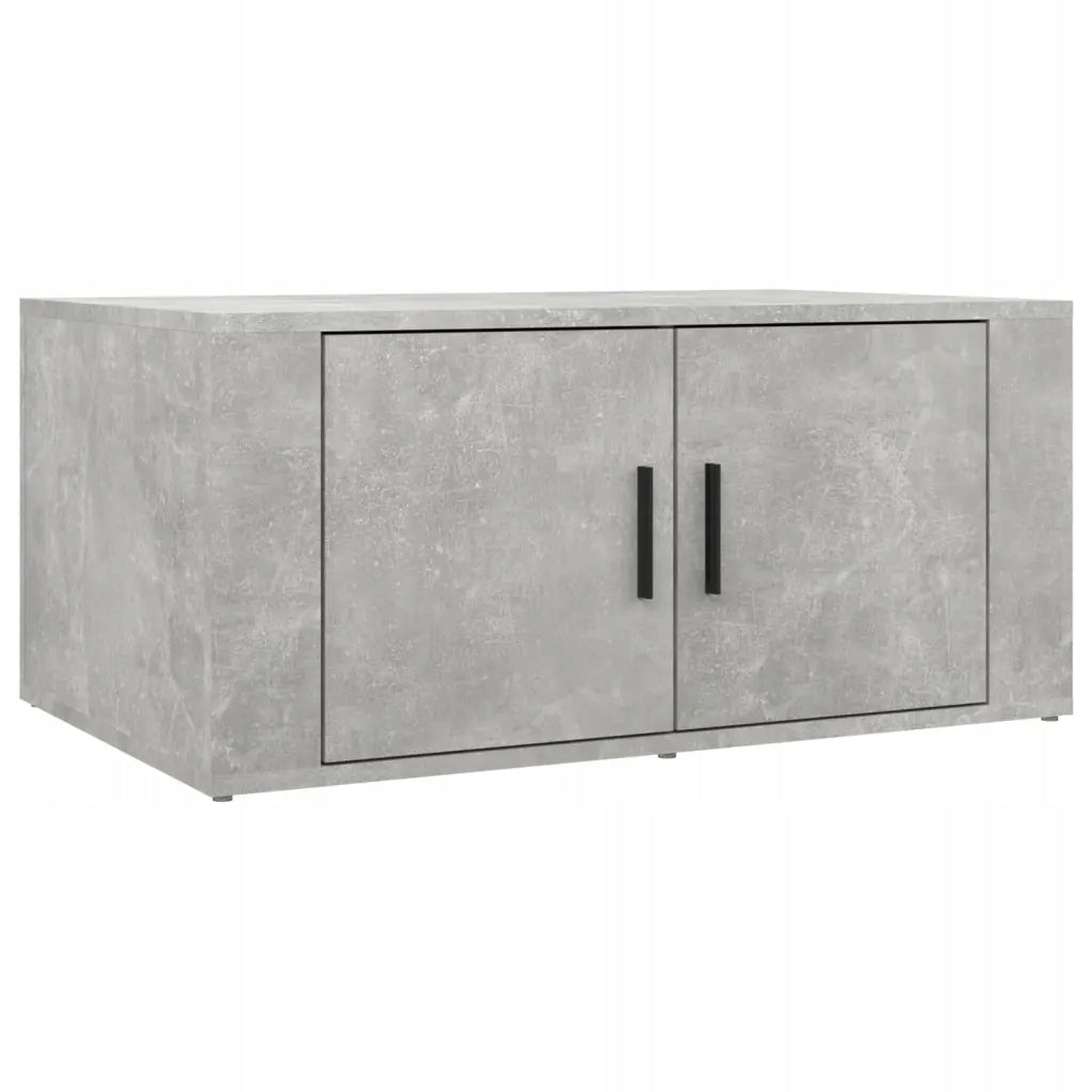 Coffee table, grey concrete, 80x50x36 cm Brand VidaXL