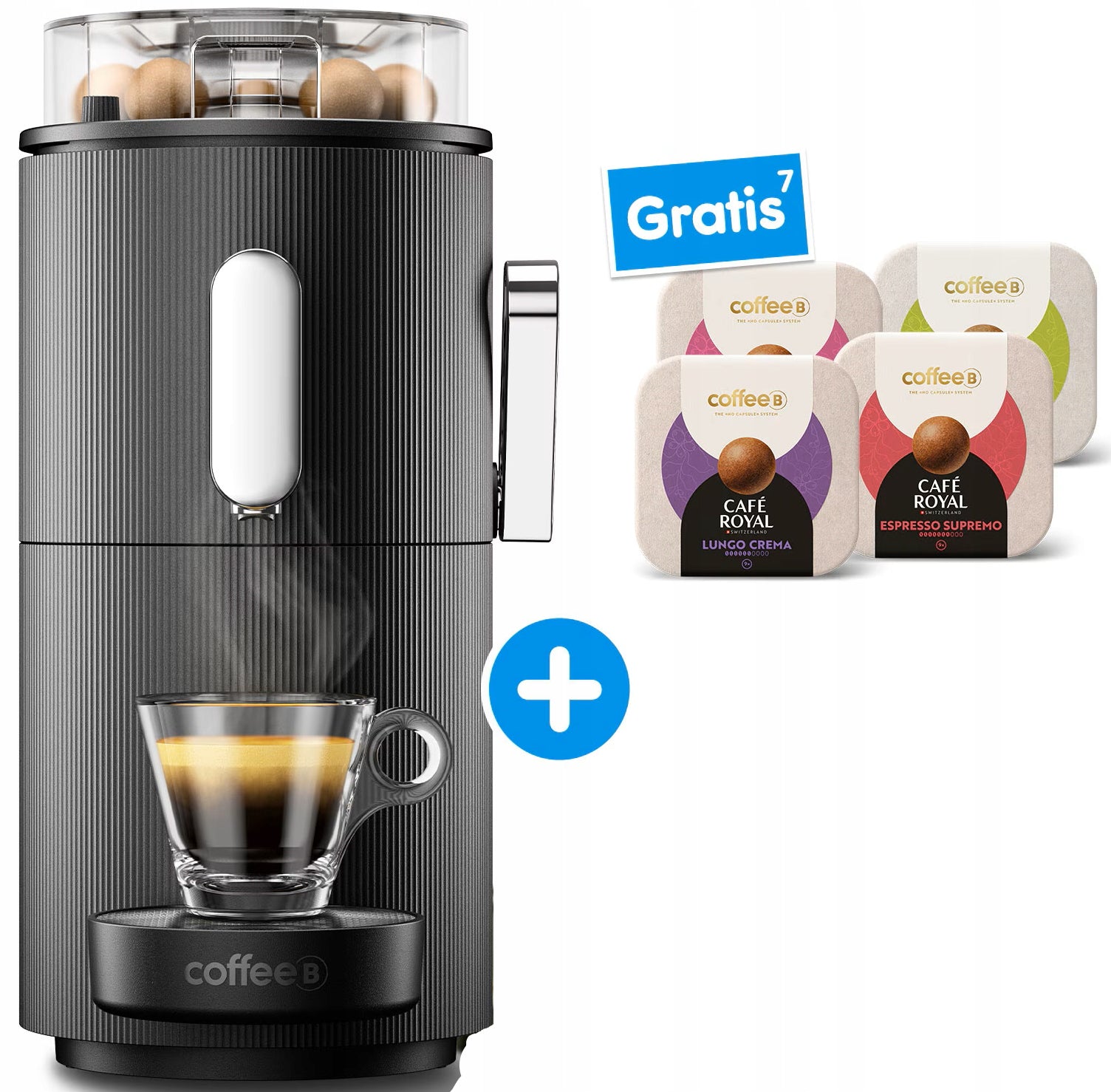 CoffeeB Globe Coffee Maker + 4 Free Coffee Ball Packs EAN (GTIN) 7616500927308