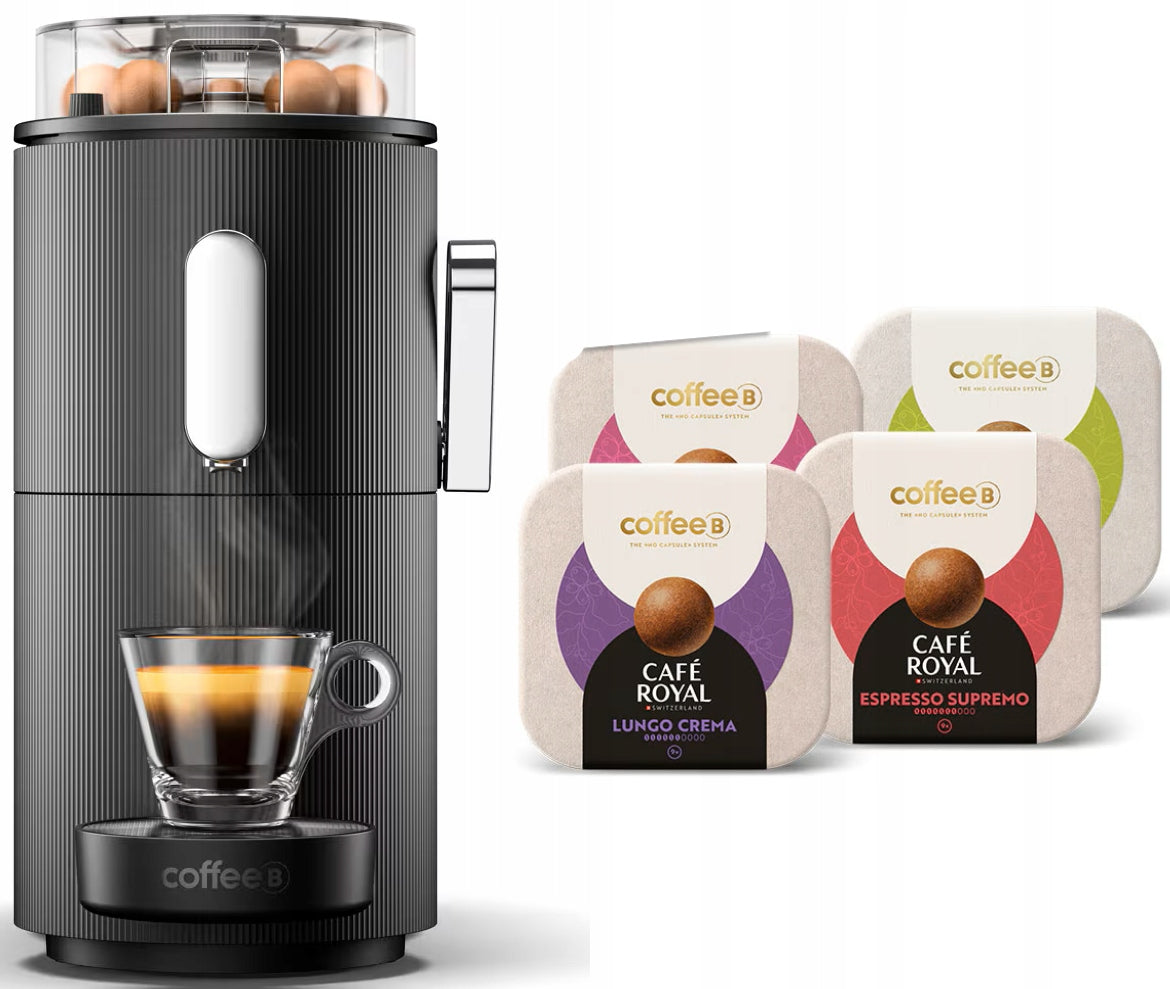 CoffeeB Globe Coffee Maker + 4 Free Coffee Ball Packs