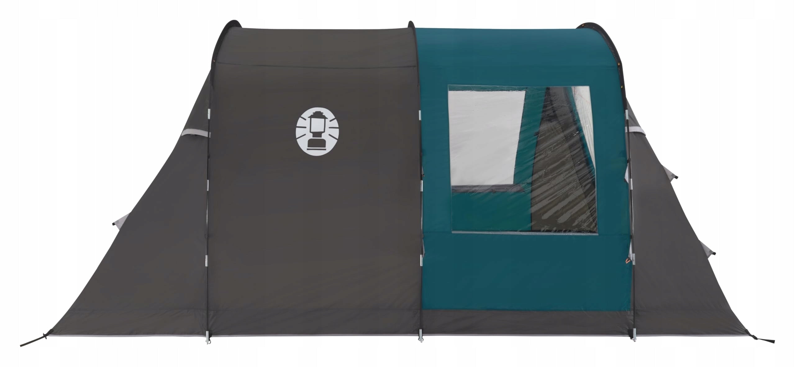 Coleman Cook 4 Family Tent | 4 Man Tunnel Tent with Separate Living and Sle Brand Coleman