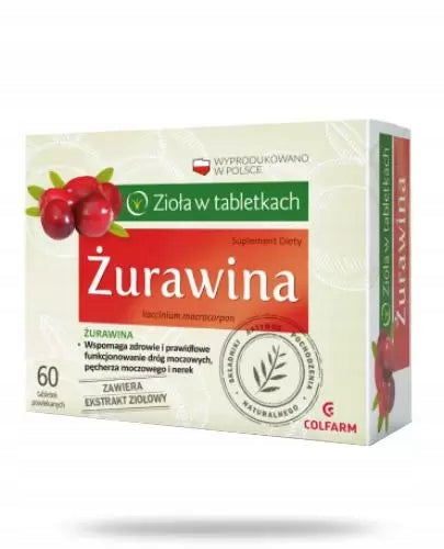 Colfarm Urinary cranberries 60 tablets