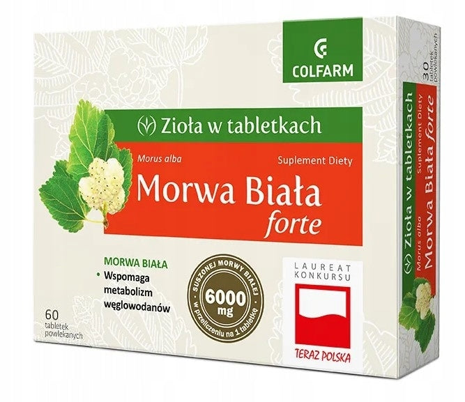Colfarm White mulberry forte 60 film-coated tablets Medical device no