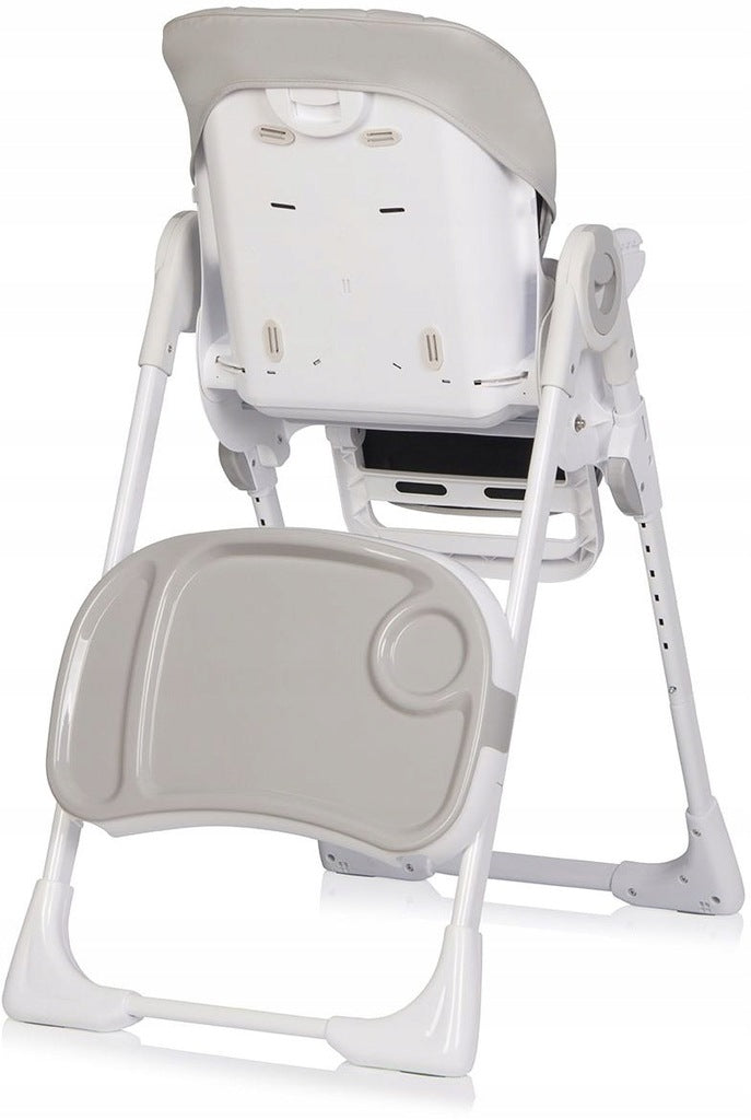 Colibro Noto Dove High chair Color shades of gray and silver