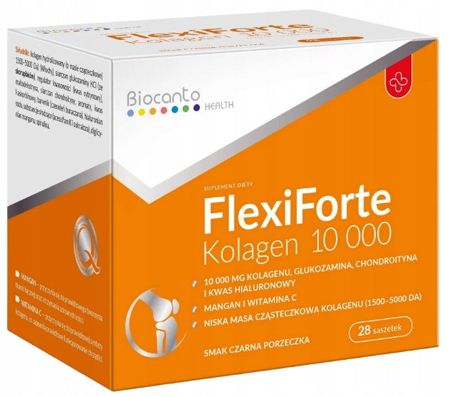 Collagen 10000 for joints Flexi Forte Biocanto 28 sash.