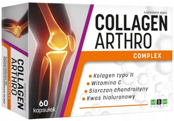 Collagen Arthro Complex COLLAGEN for joints MBM 2 x 60 capsules EAN (GTIN) 5907694910170