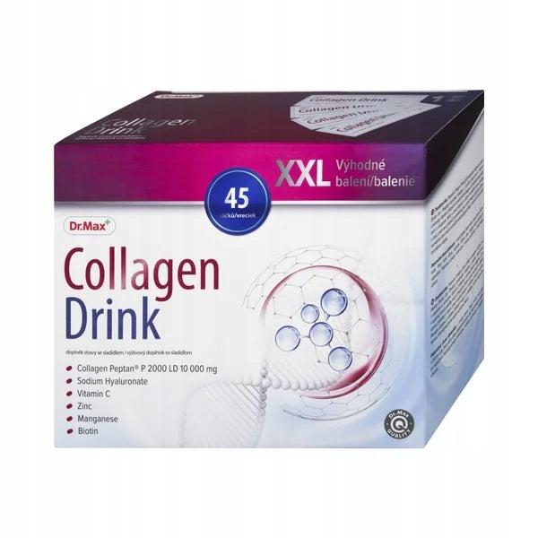 Collagen Drink XXL Dr.Max, dietary supplement, 45 sachets!!