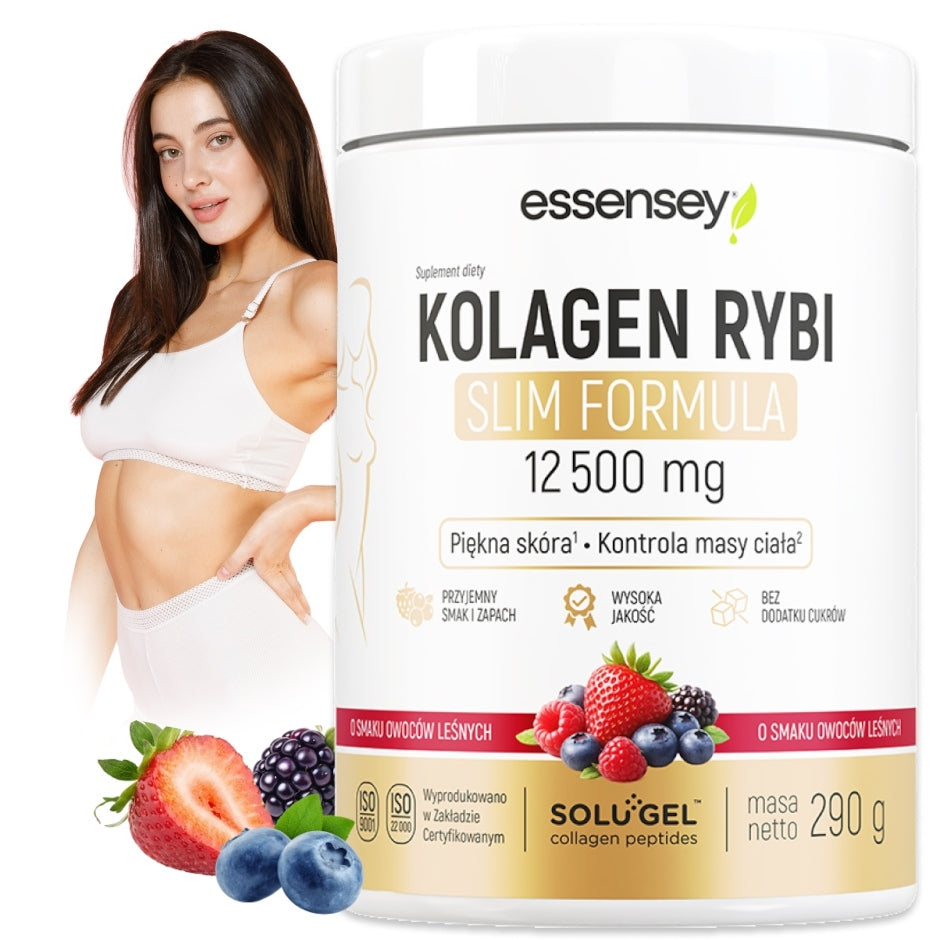 Collagen Fish 12500 mg SLIM For Beautiful Skin and Slim Silhouette - Forest Fruits