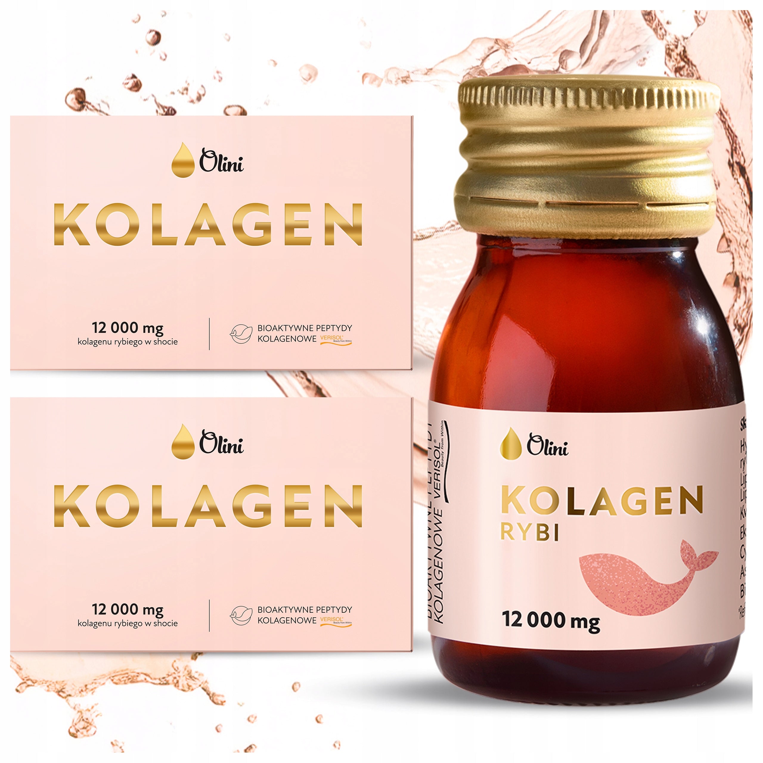 Collagen Fish Collagen Joints Skin Hair Olini 30 x 30 ml