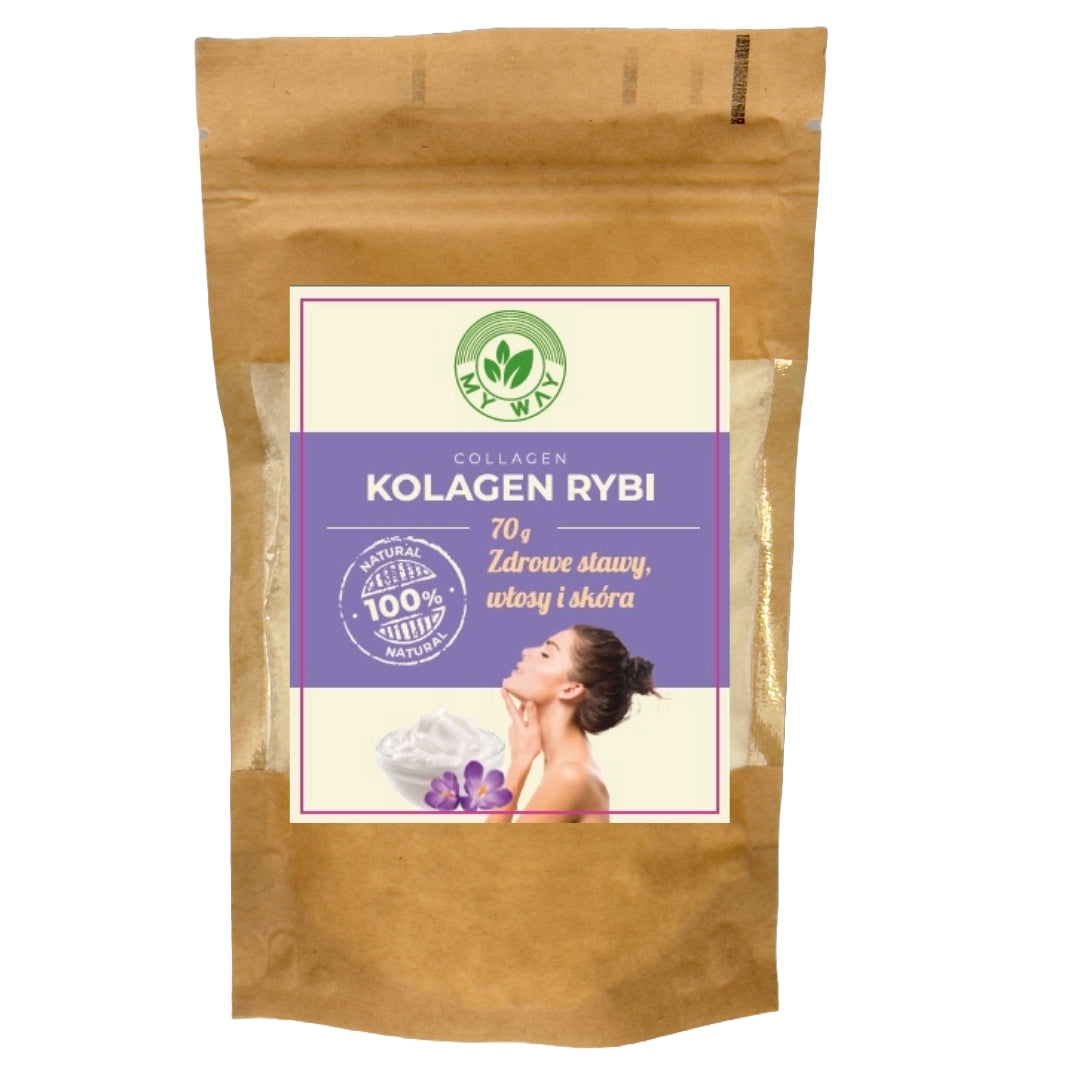Collagen Fish Powder - for hair joints soluble skin 70g MY WAY