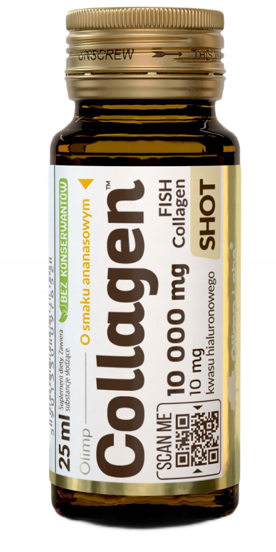 Collagen OLIMP Collagen Shot Pineapple (25 ml) x 9 Brand Olimp