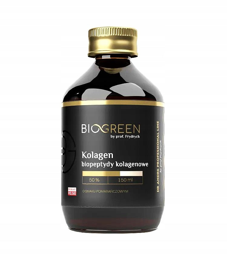 Collagen - collagen biopeptides 50% - 150 ml Biogreen Brand BIOGREEN