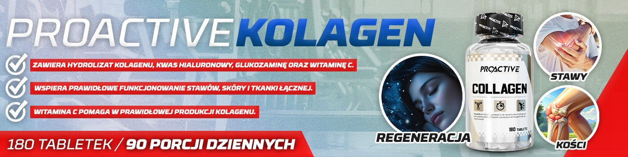 Collagen for joints ProActive Collagen 180 tab + Vitamin C + Glucosamine + HA Brand ProActive