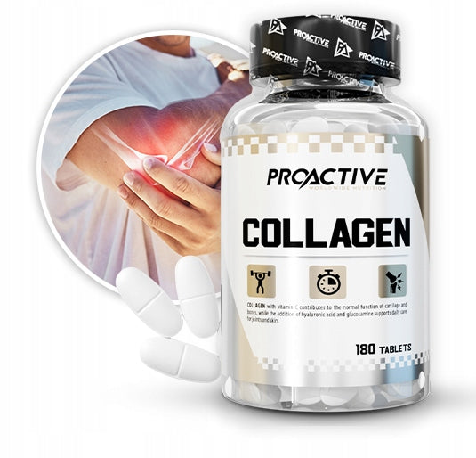 Collagen for joints ProActive Collagen 180 tab + Vitamin C + Glucosamine + HA