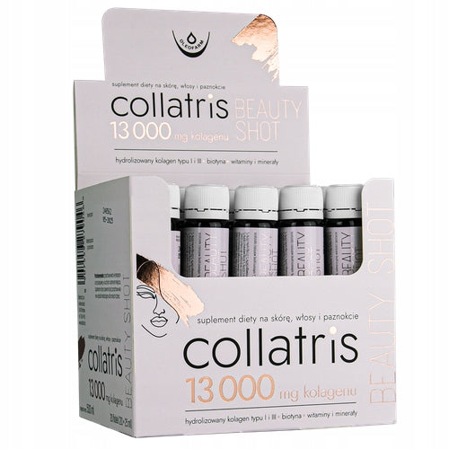 Collatris Beauty Shot 13000mg Collagen Drink - 20 x 25ml Bottles