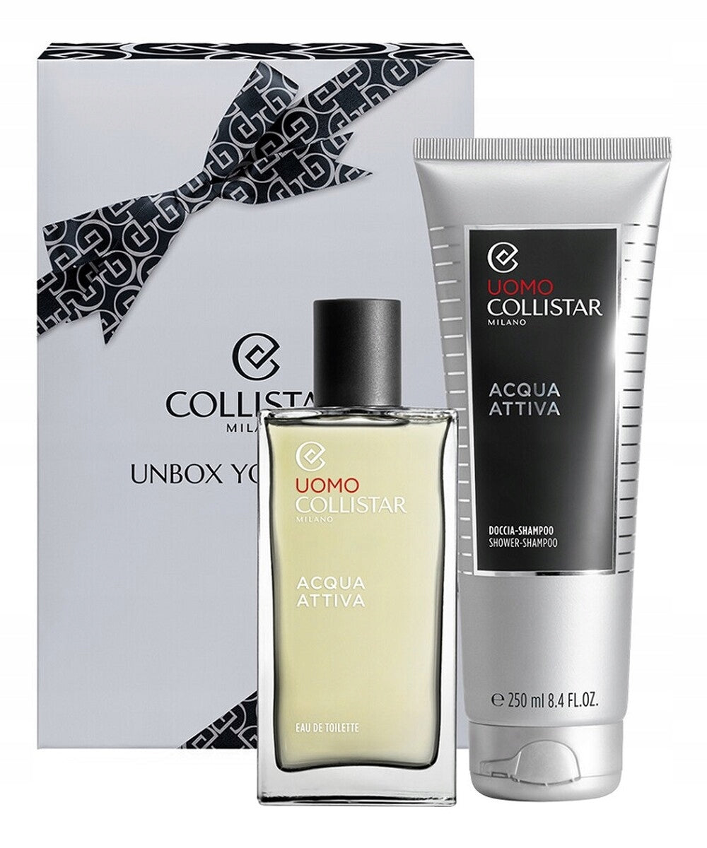 Collistar Unbox Your Style Set acqua attiva Eau de Toilette 100ml+gel 250ml