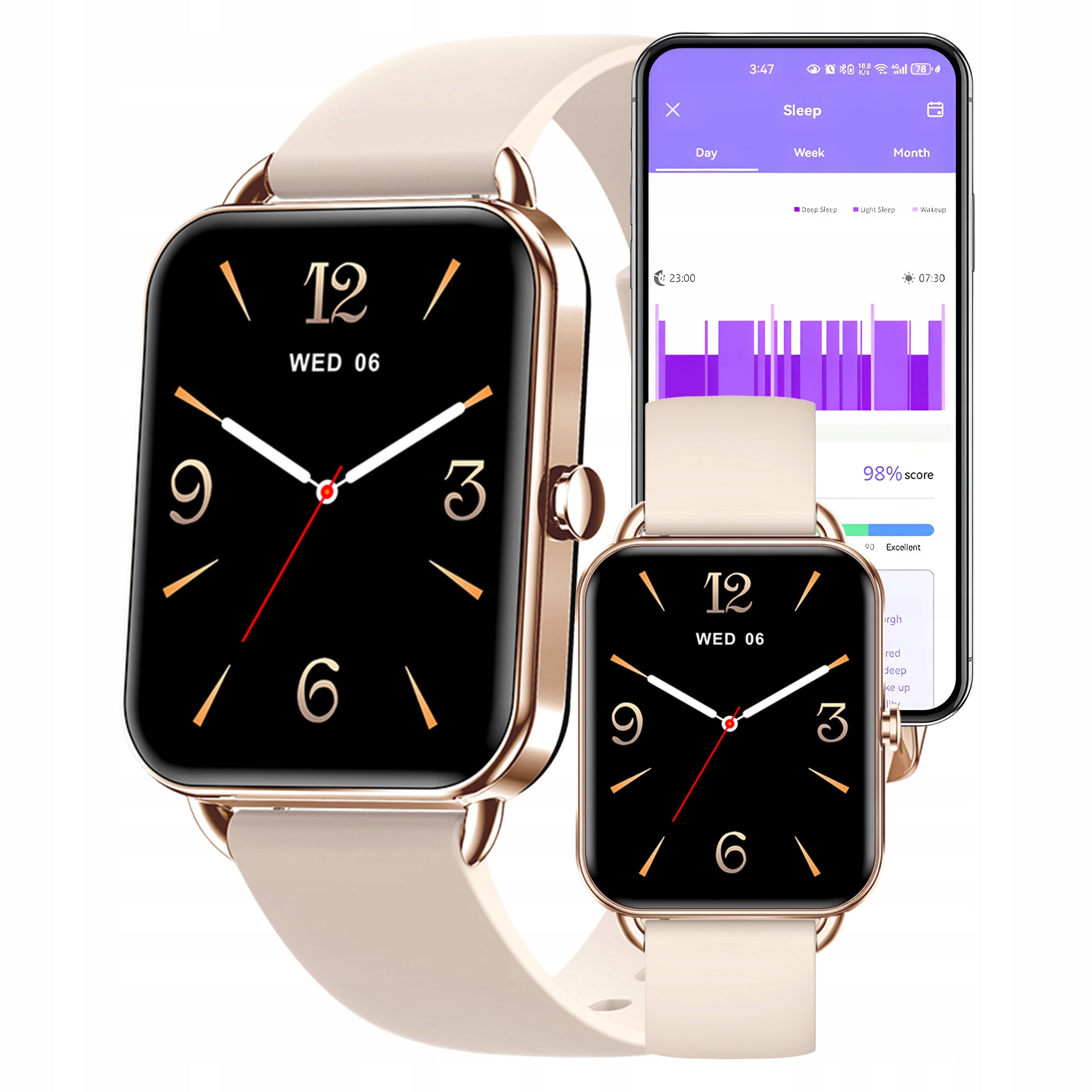 Colmi P20 Smart Sports Watch Bluetooth 5.0 Amoled Gold