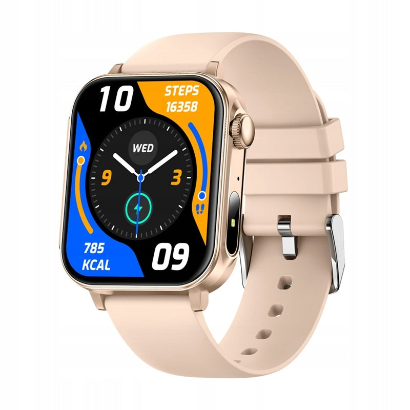 Colmi P80 Smartwatch Waterproof IP67 Heart Rate Measurement Sleep Quality Gold