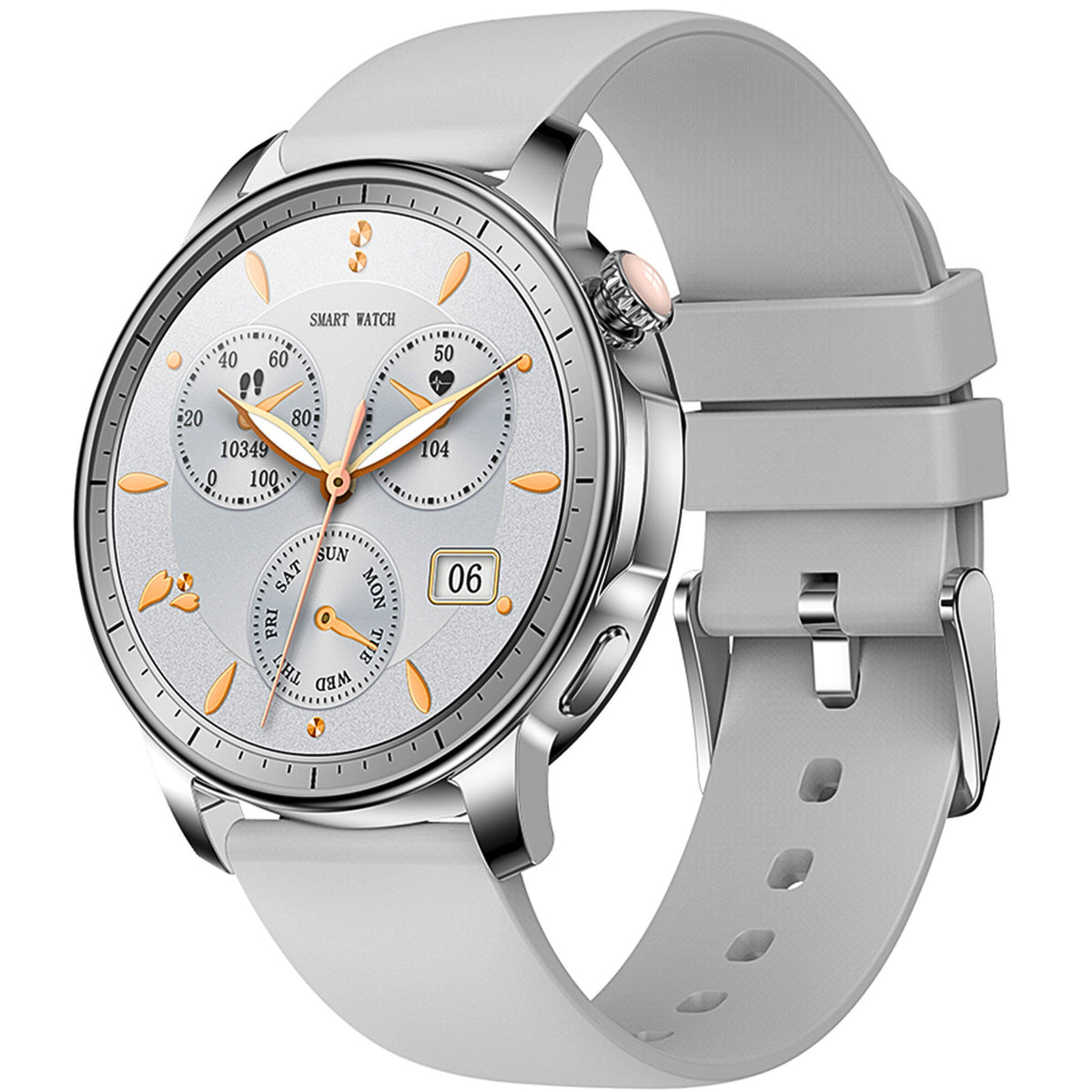 Colmi V65 Smartwatch Smart Sports Watch Bluetooth 5.0 Silver Color silver