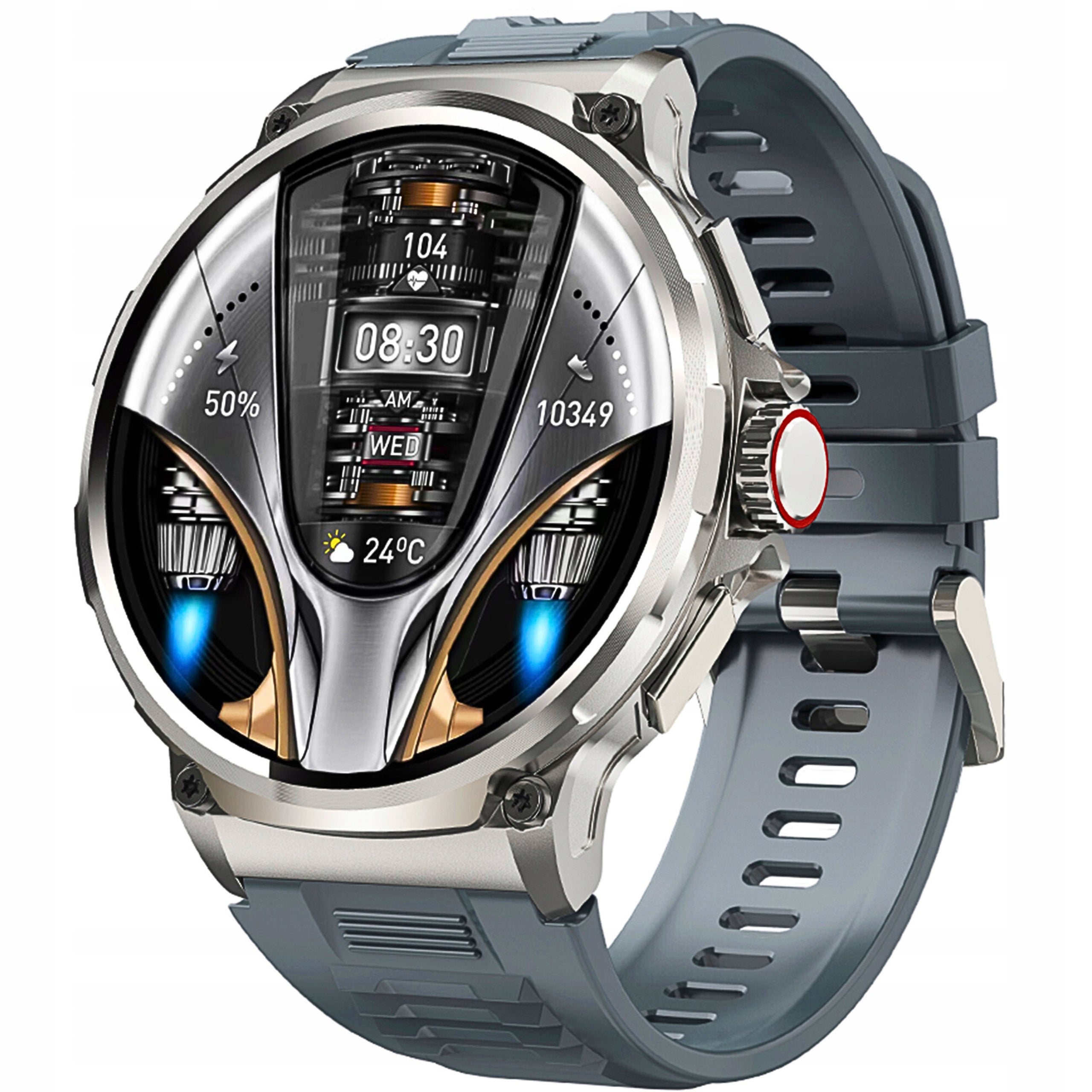 Colmi V69 Smart Sports Watch Smartwatch Bluetooth 5.2 Silver EAN (GTIN) 6972436985050