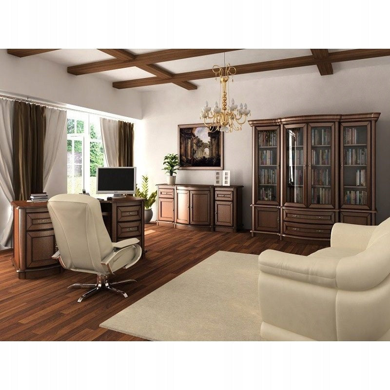Colonial Desk with Drawers HAVANA H31 Brown Brand Art-Futuro