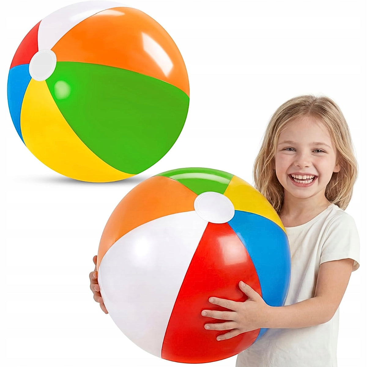 Colorful Beach Water InFLATABLE BALL For Pool For Garden 35 cm Brand DK