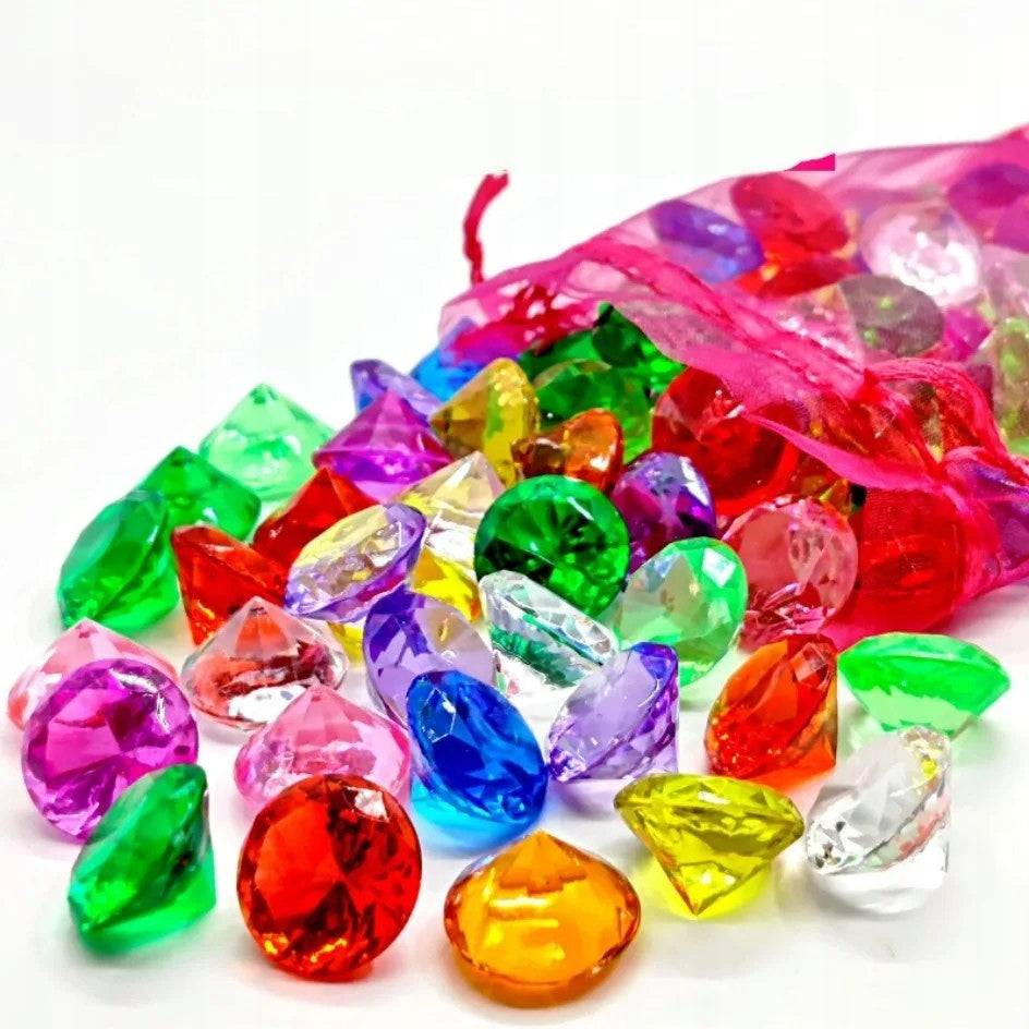 Colorful Decorative STONES for CHILDREN'S PLAY for PIRATE GARDEN 100 TREASURE EAN (GTIN) 5906952943950