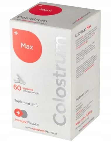 Colostrum Poland COLOSTRUM MAX maximum immunity support 60 kaps. Brand no brand