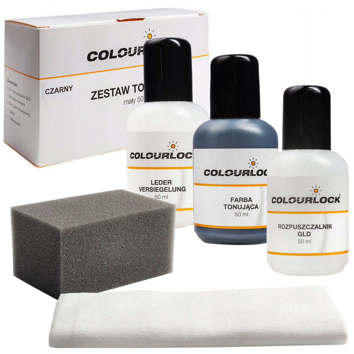 Colourlock Leather Renovation Paint Upholstery Steering Wheel Set