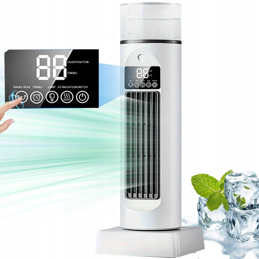 Column Fan Windmill Quiet Standing Ionization Humidifier