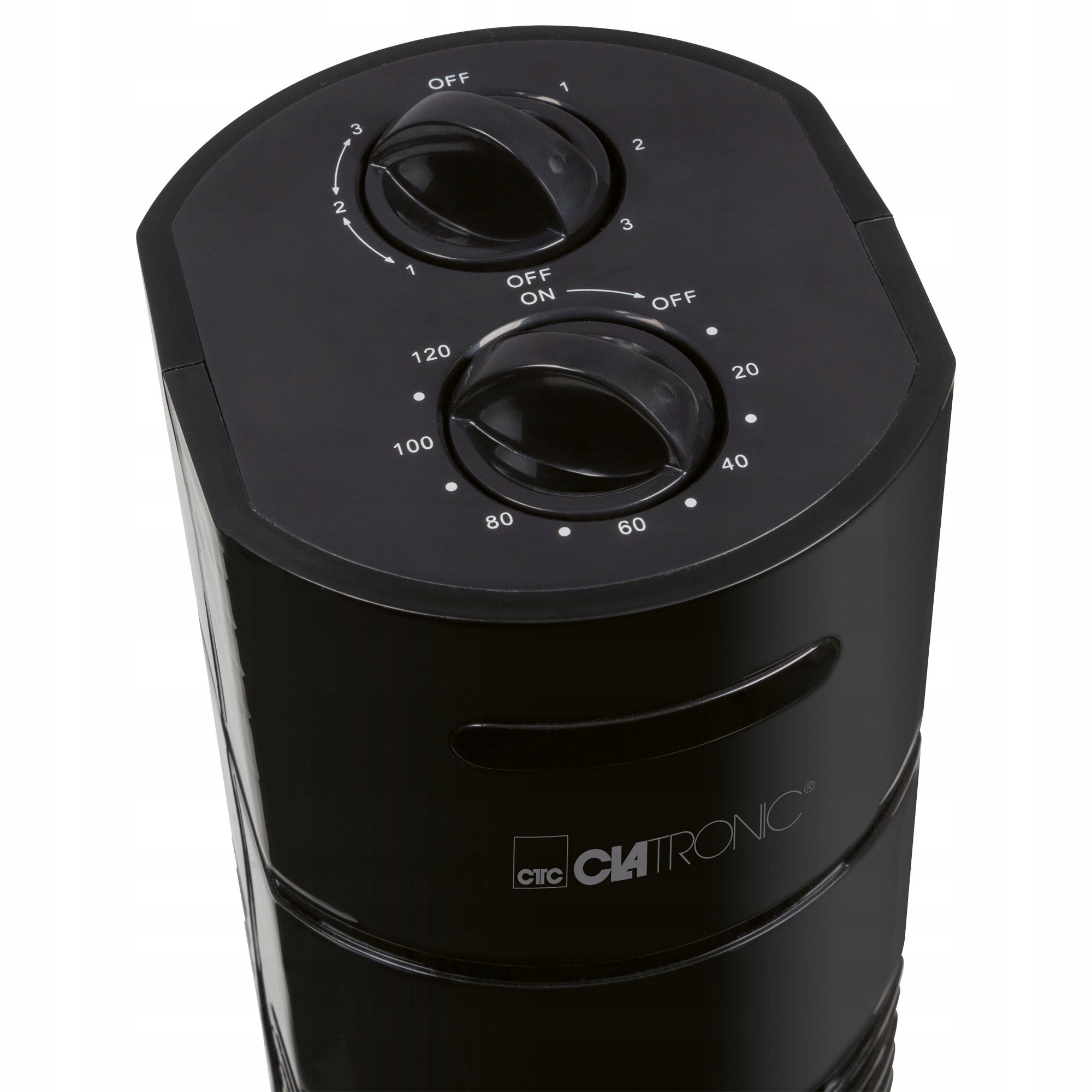 Column fan Clatronic TVL 3770 black 78 cm 35 W oscillation timer Brand Clatronic