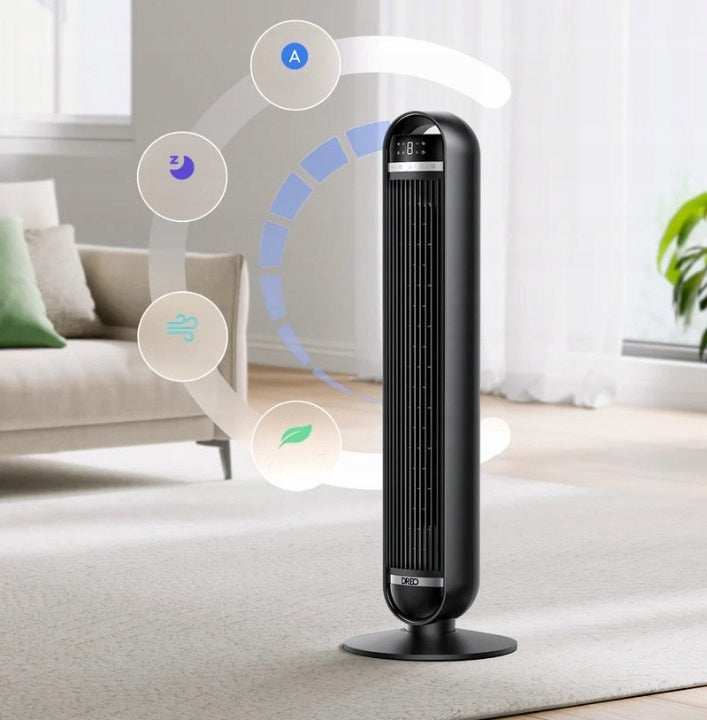 Column fan Dreo Nomad TF414 black Brand no brand