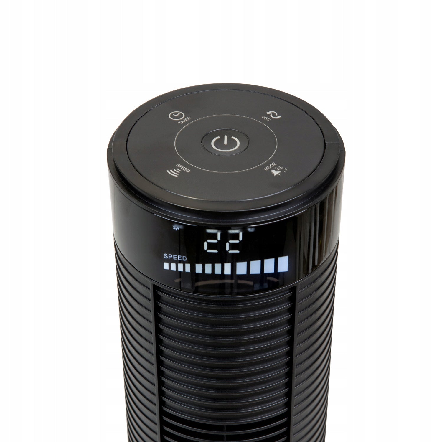 Column fan Verotech VF-910B black with remote control Air conditioning Dominant color black