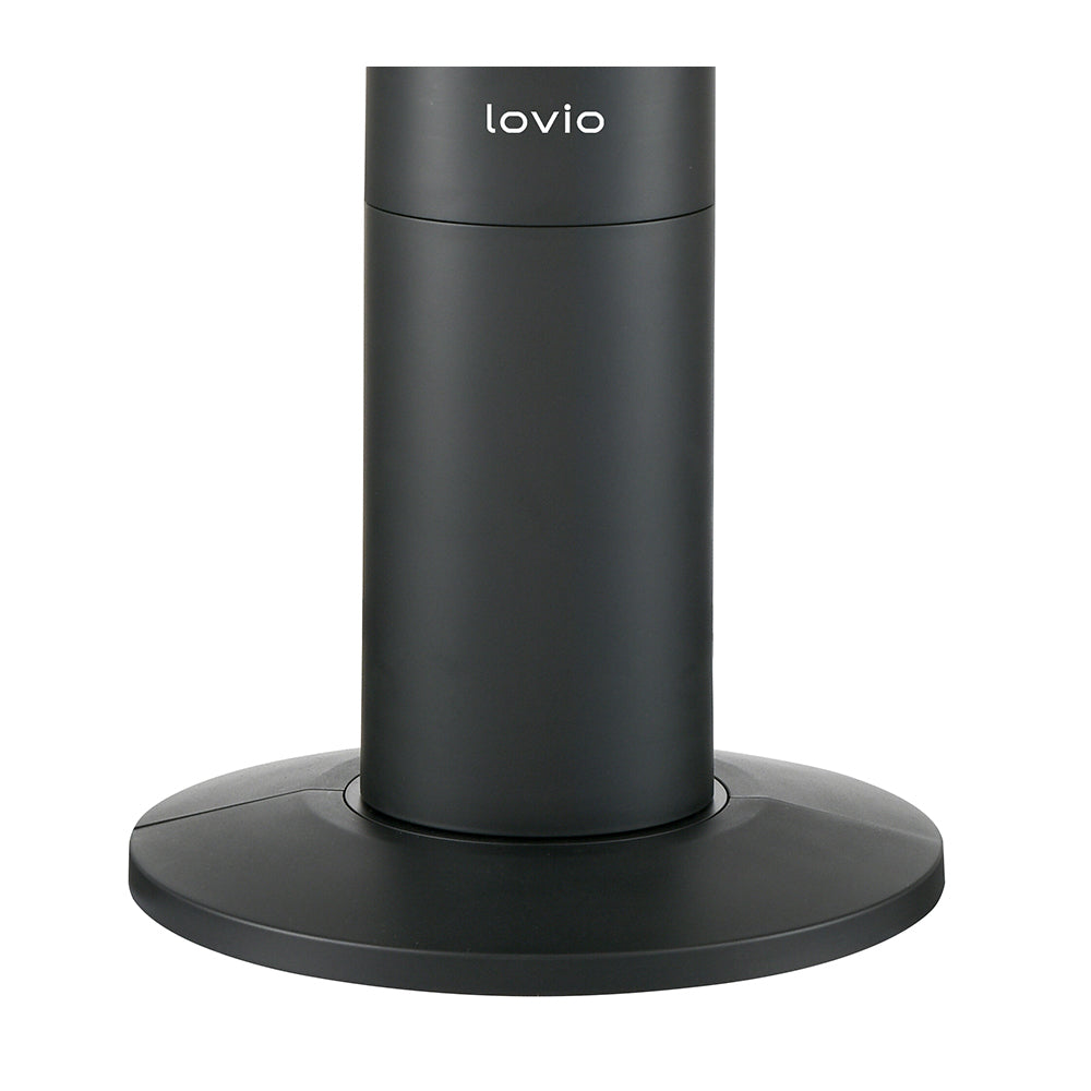 Column fan floor standing fan PILOT BLACK XXL 118cm quiet Fan type column