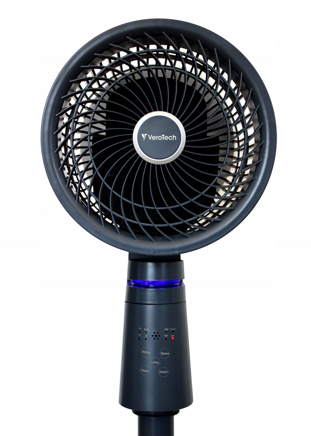 Column floor fan Verotech VF-720 black remote control oscillation 3D Brand Verotech