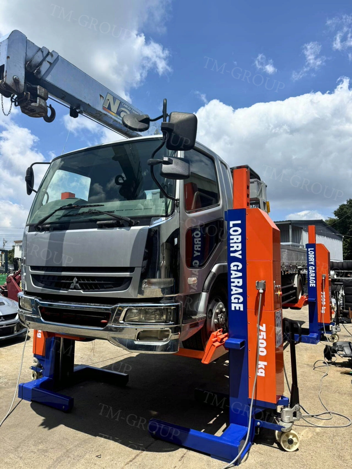 Column lift for trucks, vehicles TIR TM-R30 TM-GROUP Brand TM-Group